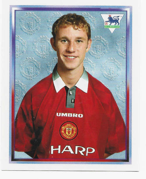 NICKY BUTT - MERLIN Premier League Sticker collection 1998 - RARE `STICKER` 351