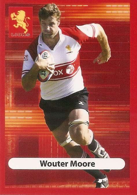 WOUTER MOORE (Lions) - BIG BALL RUGBY COLLECTION  2009 -  BASE TRADING CARD