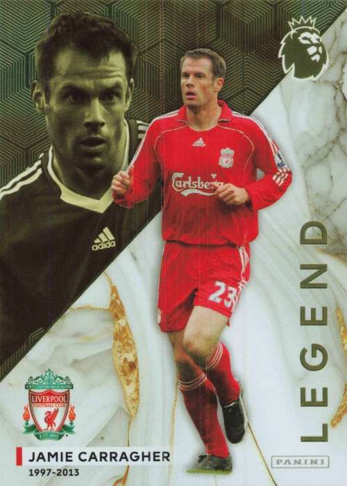 JAIME CARAGHER - PANINI English Premier League 2023/24 - LEGEND `LIMITED EDITION` TRADING CARD