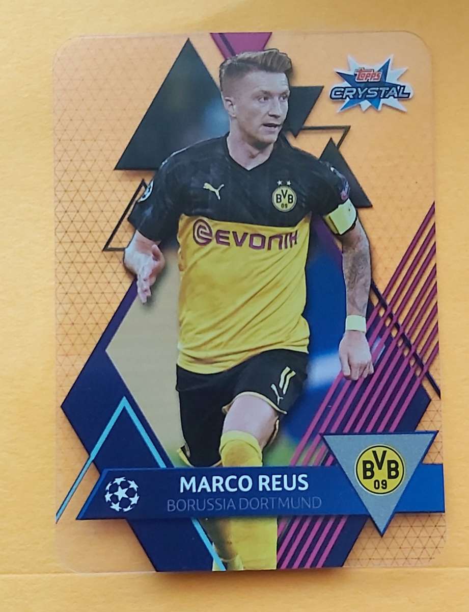 MARCO REUS - TOPPS `CRYSTAL` 2020 - ULTRA CLEAR `ACETATE` TRADING CARD 31