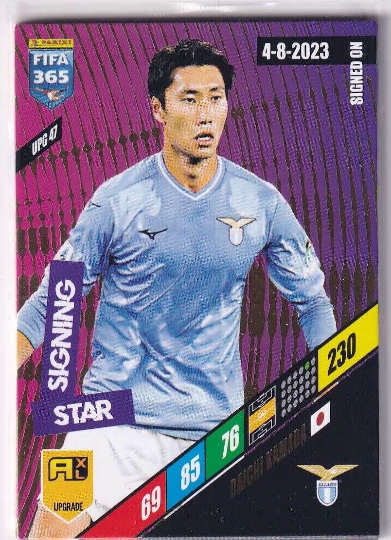 DAICHI KAMADA - PANINI `FIFA 365 COLLECTION` 2024 UPDATES - `STAR SIGNING` TRADING CARD UPG47