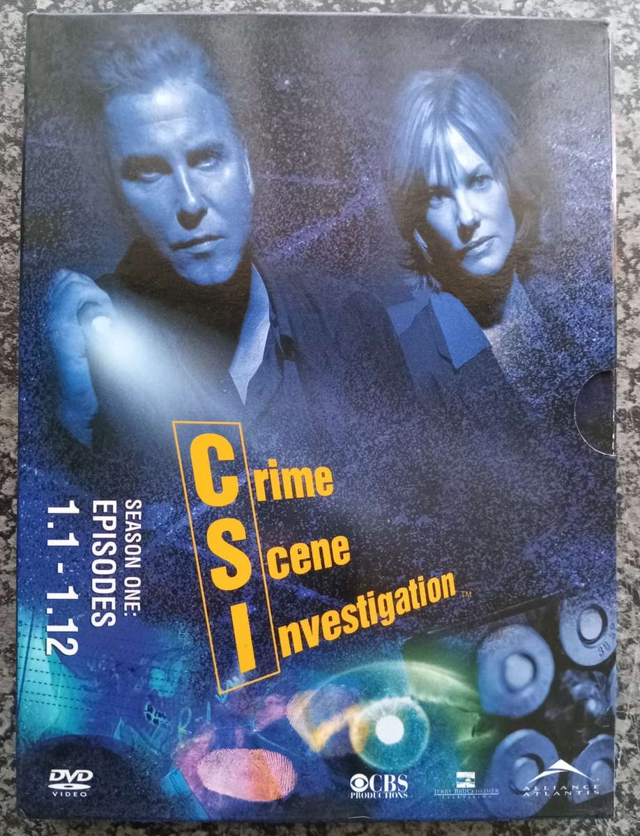 CSI LAS VEGAS  - TV SERIES -  COMPLETE PART 1 SEASON 1 - Episodes 1 to 12 - GOOD CONDITION