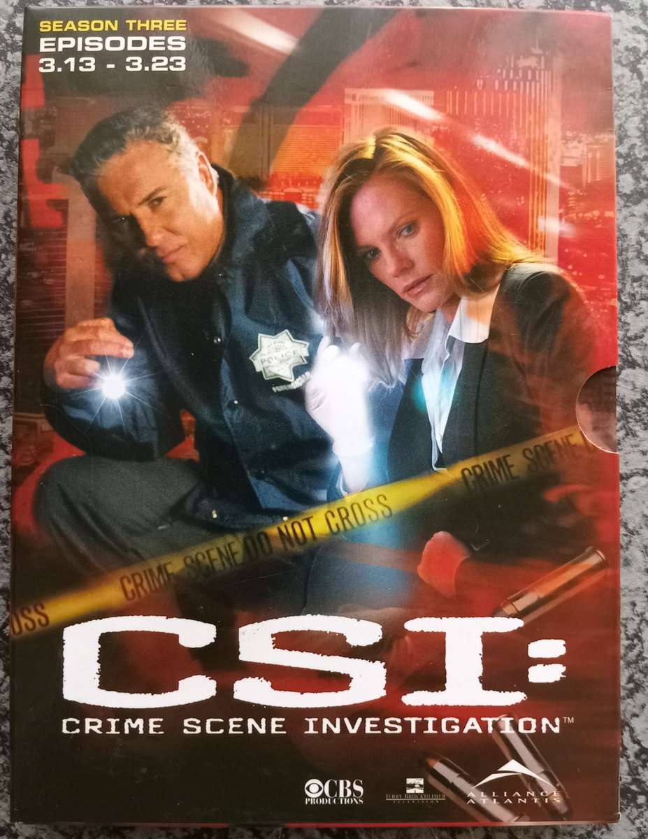 CSI LAS VEGAS  - TV SERIES -  COMPLETE PART 2 SEASON  3 - Part 2 Episodes 13 to 23 - GOOD CONDITION