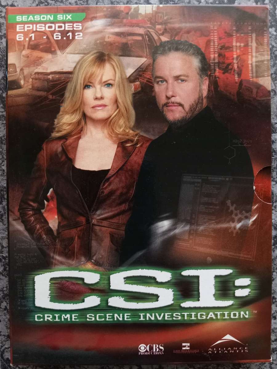 CSI LAS VEGAS  - TV SERIES -  COMPLETE PART 1 SEASON  6 - Part 1 Episodes 1 to 12 - GOOD CONDITION