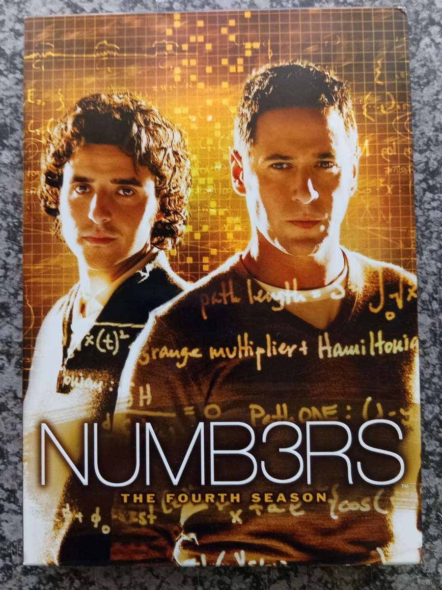 NUMBERS  - TV SERIES -  COMPLETE SEASON  4 - IN GOOD CONDITION