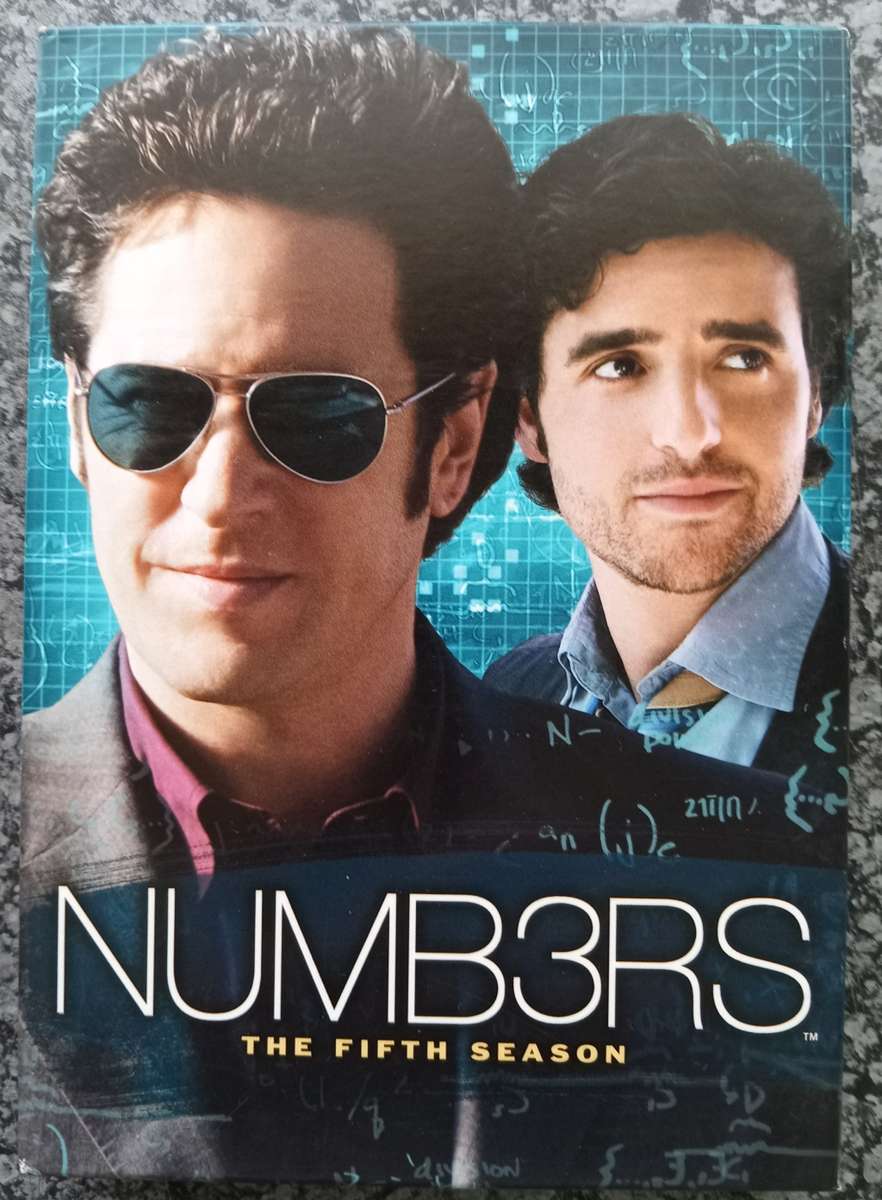 NUMBERS  - TV SERIES -  COMPLETE SEASON  5 - IN GOOD CONDITION