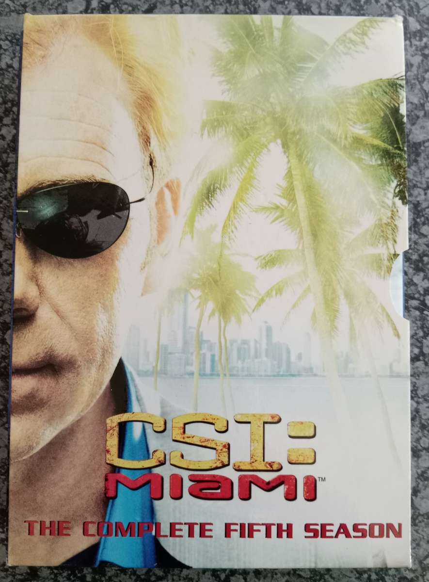 CSI MIAMI  - TV SERIES -  COMPLETE SEASON 5 - GOOD CONDITION