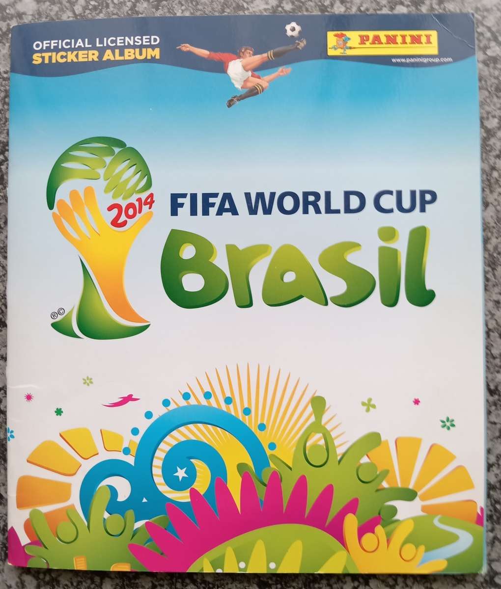 PANINI FIFA WORLD CUP 2014 STICKER COLLECTION - ALMOST COMPLETE BOOK