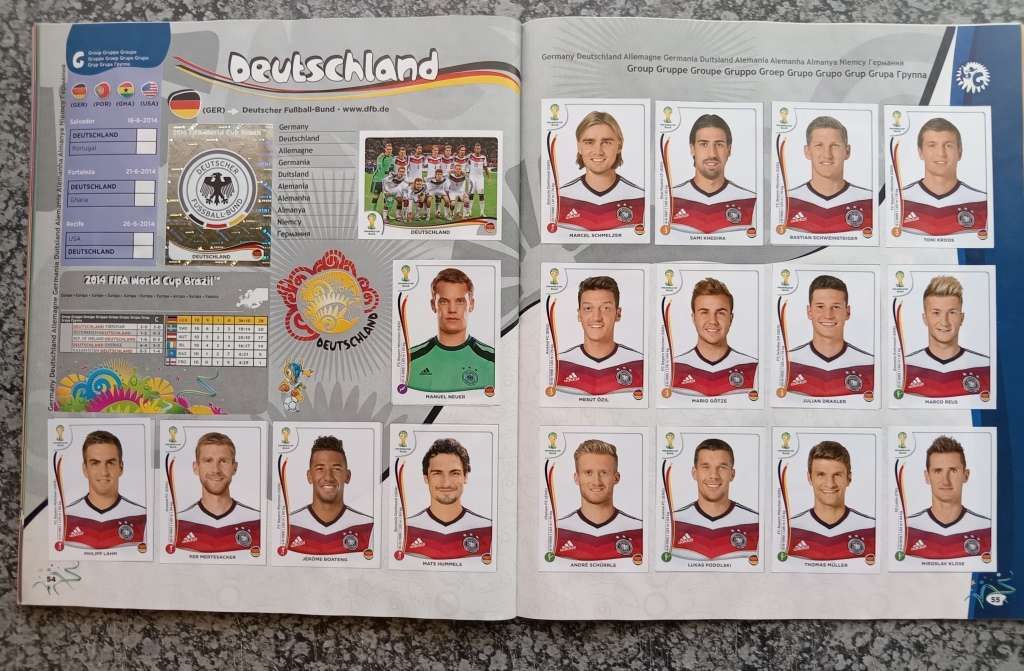 PANINI FIFA WORLD CUP 2014 STICKER COLLECTION - ALMOST COMPLETE BOOK
