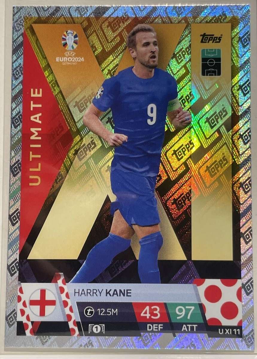 HARRY KANE - Topps `UEFA EURO 2024` Collection -  `ULTIMATE` Trading Card