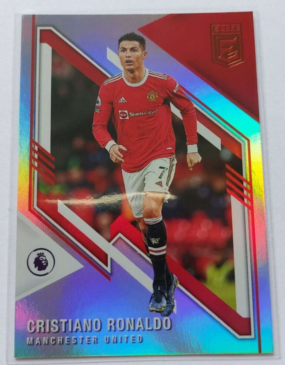 CRISTIANO RONALDO - Panini Donruss ELITE 2021/22 -FOIL HOLO TRADING CARD 106