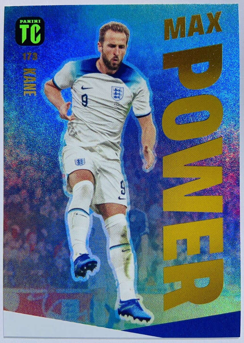 HARRY KANE - PANINI `TOP CLASS` 2024 - RARE FOIL `MAX POWER` TRADING CARD 173