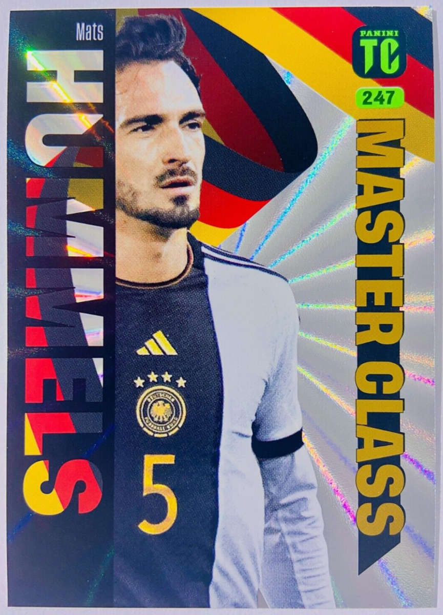 MATTS HUMMELS - PANINI `TOP CLASS` 2024 - RARE FOIL `MASTERCLASS` TRADING CARD 247