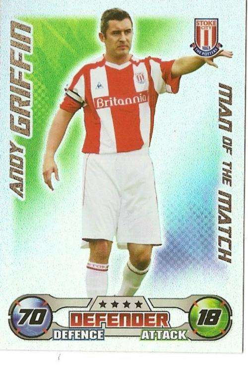 Match Attax Andy Griffin M/Match