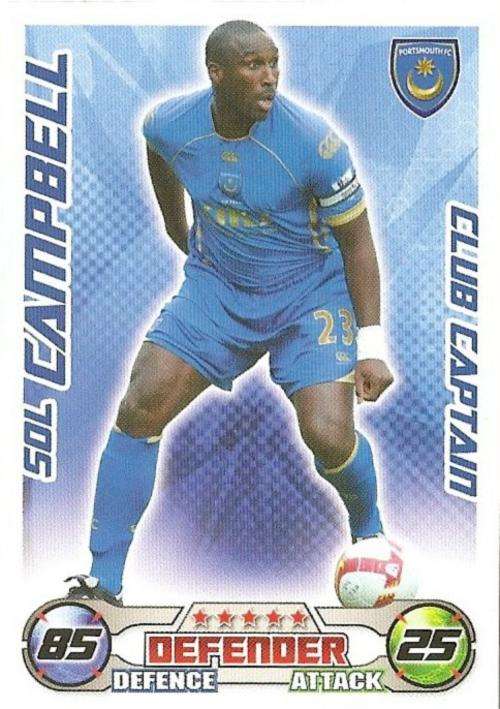 MATCH ATTAX EXTRA - Sol Campbell Club Captain
