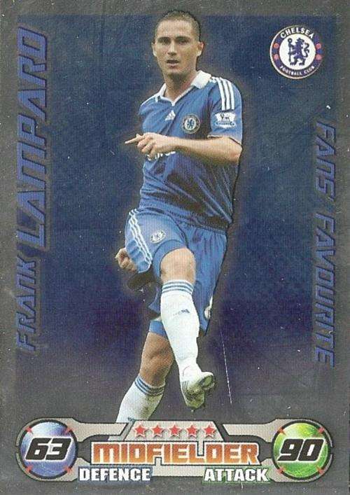Match Attax Extra 09 -  Frank lampard Fans Favourite