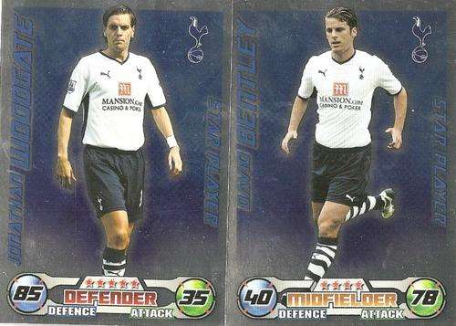 MATCH ATTAX 08/09 - TOTTENHAM STAR PLAYERS