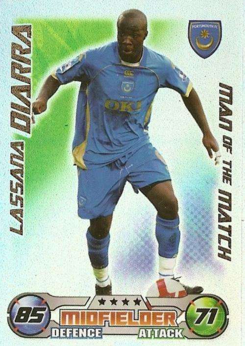 MATCH ATTAX 09 - LASSANA DIARRA M/MATCH