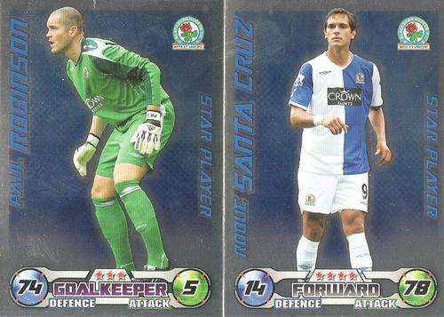 MATCH ATTAX 08/09 - ROBINSON & SANTA CRUZ STAR PLAYERS