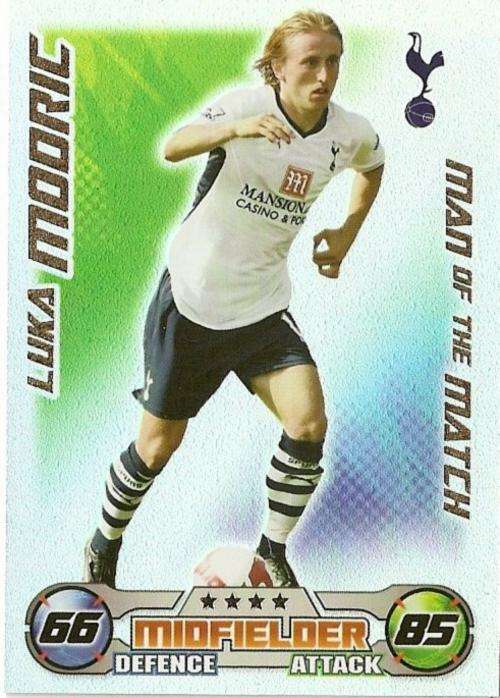 MATCH ATTAX 08/09 - LUKA MODRIC M/MATCH CARD