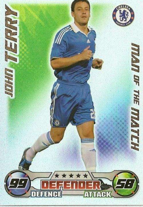 MATCH ATTAX 09 - JOHN TERRY M/MATCH