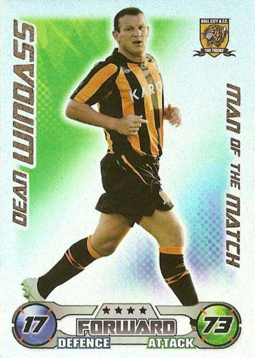 MATCH ATTAX 08/09 - DEAN WINDASS M/MATCH
