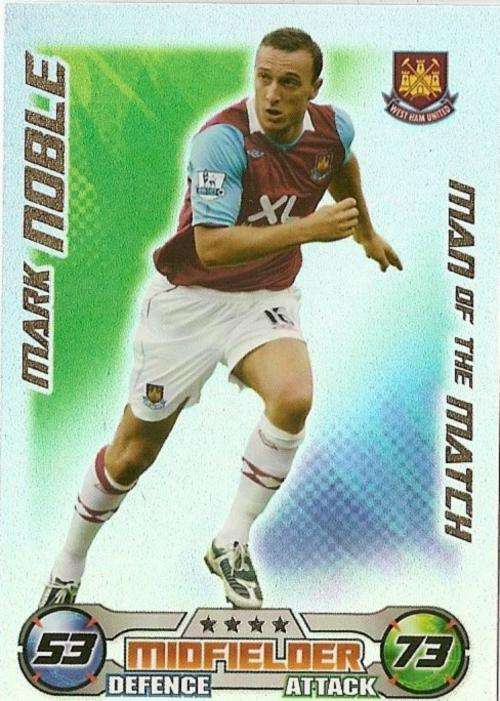 MATCH ATTAX 09 - MARK NOBLE M/MATCH