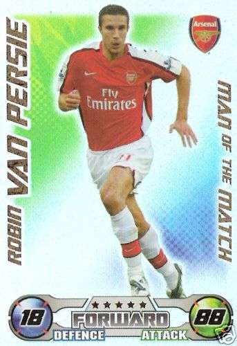 MATCH ATTAX EXTRA 08/09  - R. VAN PERSIE M/MATCH