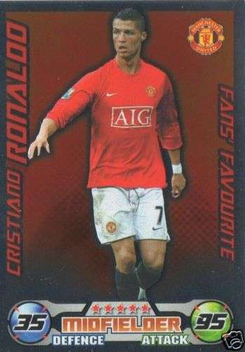 MATCH ATTAX EXTRA 09 - RONALDO FAN'S FAVOURITE