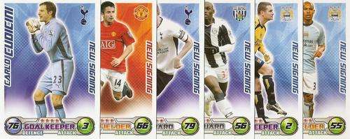 MATCH ATTAX EXTRA 08/09 - ALL 55 SQUAD UPDATE CARDS
