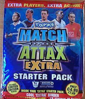 MATCH ATTAX EXTRA 08/09 - COLLECTORS BINDER INC. LIMITED EDITION