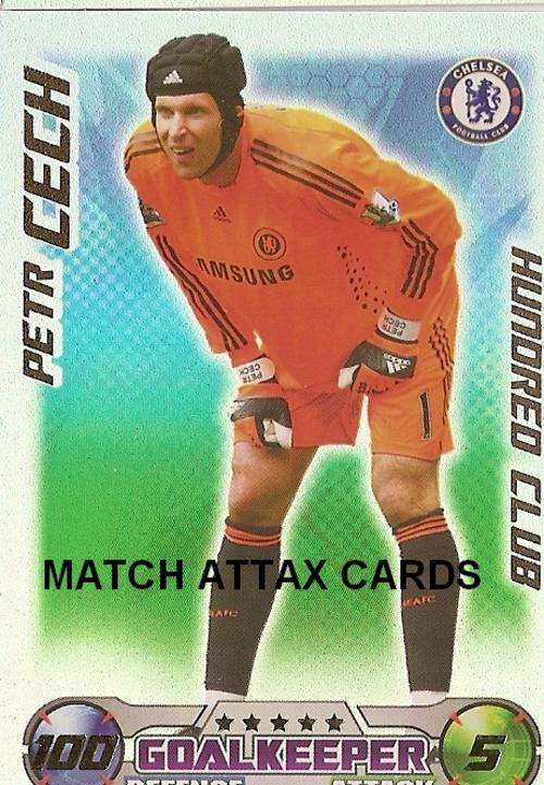 MATCH ATTAX 08/09 - PETR  CECH 100 CLUB