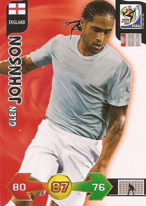 FIFA 2010 ADRENALYN XL - GLEN JOHNSON BASE CARD