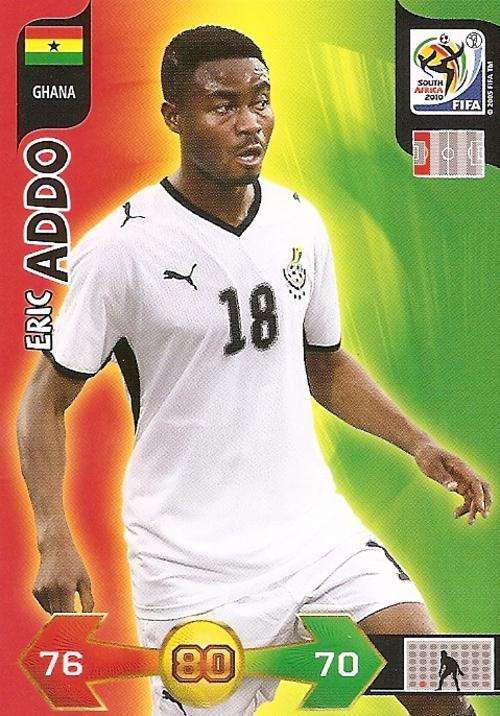 FIFA 2010 ADRENALYN XL - ERIC ADDO BASE CARD