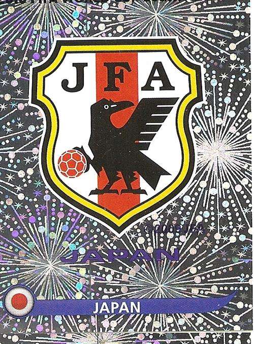 PANINI WORLD CUP 2010 STICKERS - JAPAN EMBLEM STICKER No 373
