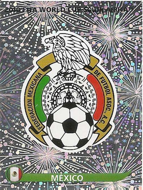 PANINI WORLD CUP STICKERS 2010 - MEXICO EMBLEM No 50