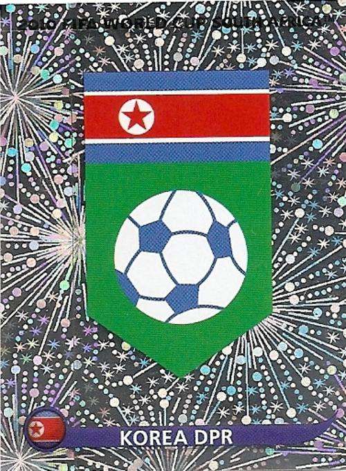 PANINI WORLD CUP STICKERS 2010 - KOREA DPR EMBLEM No 506