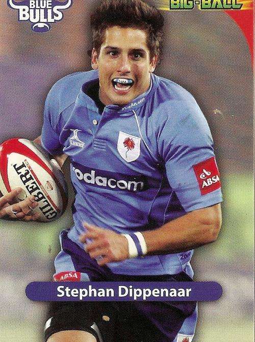 BIG BALL 2010 RUGBY COLLECTION - STEPHAN DIPPENAAR BASE CARD BB32