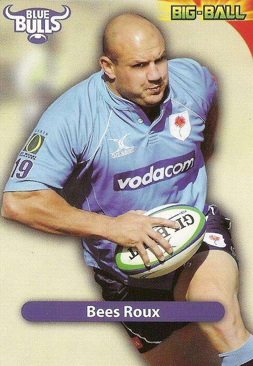 BIG BALL 2010 RUGBY COLLECTION - BEES ROUX BASE CARD BB04