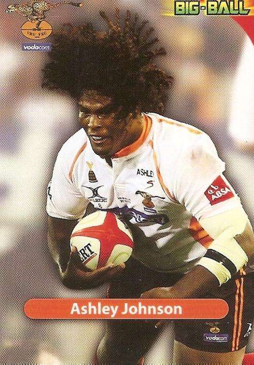 BIG BALL 2010 RUGBY COLLECTION - ASHLEY JOHNSON BASE CARD CH02