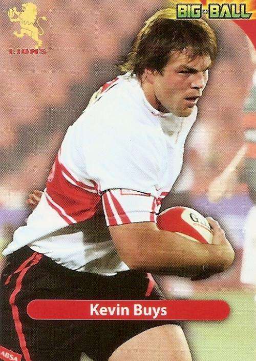 BIG BALL 2010 RUGBY COLLECTION - KEVIN BUYS BASE CARD GL27