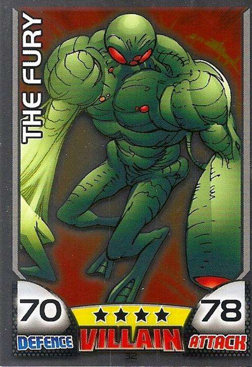 TOPPS HERO ATTAX - MARVEL UNIVERSE - THE FURY "FOIL" CARD 32