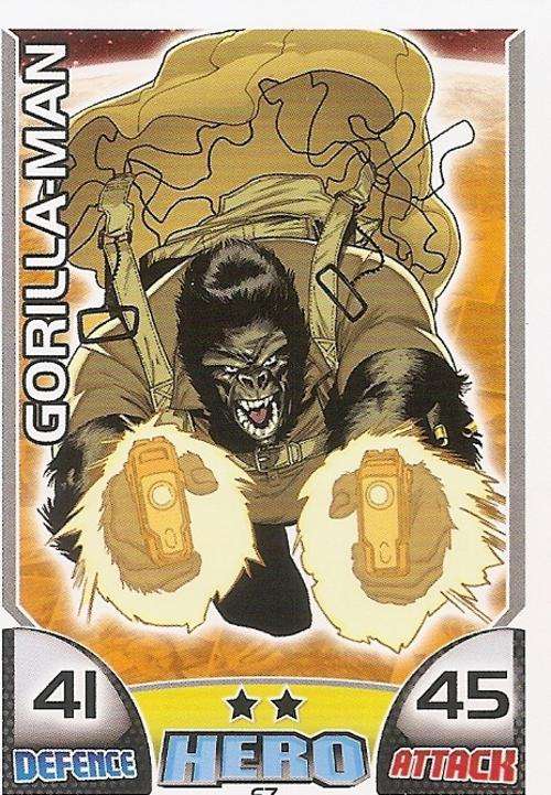 HERO ATTAX 2011 - MARVEL UNIVERSE - BASE CARD 67