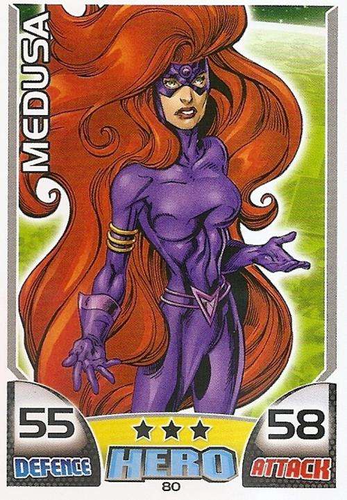HERO ATTAX 2011 - MARVEL UNIVERSE - BASE CARD 80