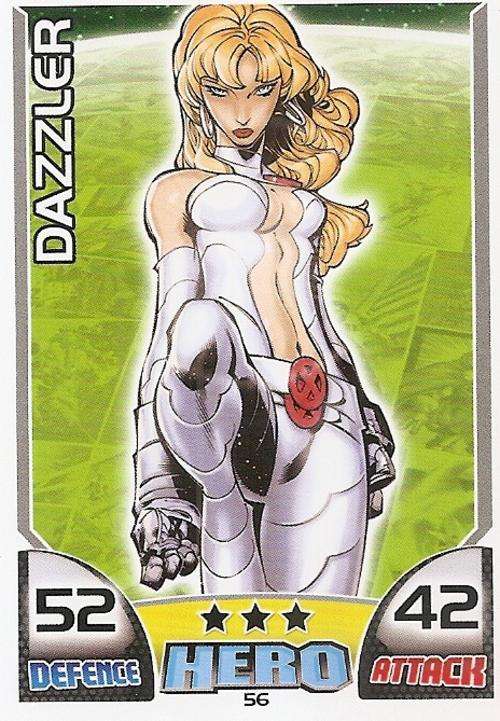 HERO ATTAX 2011 - MARVEL UNIVERSE - BASE CARD 56