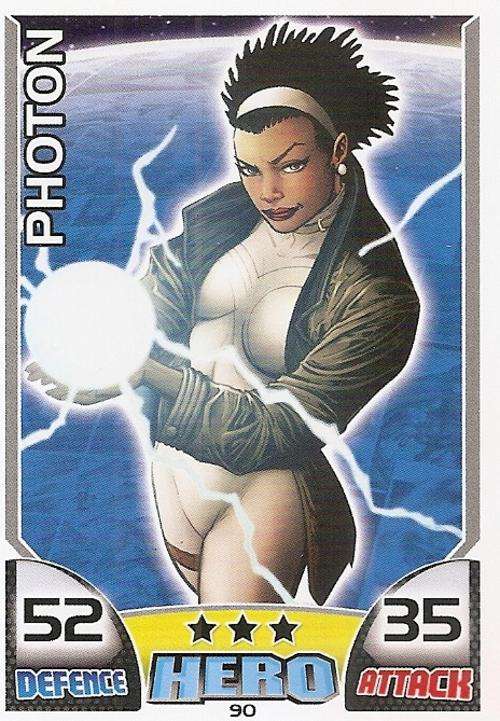 HERO ATTAX 2011 - MARVEL UNIVERSE - BASE CARD 90