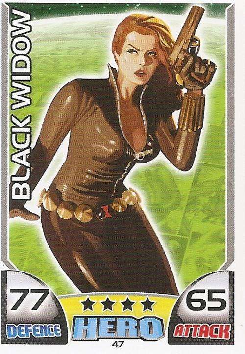 HERO ATTAX 2011 - MARVEL UNIVERSE - BASE CARD 47