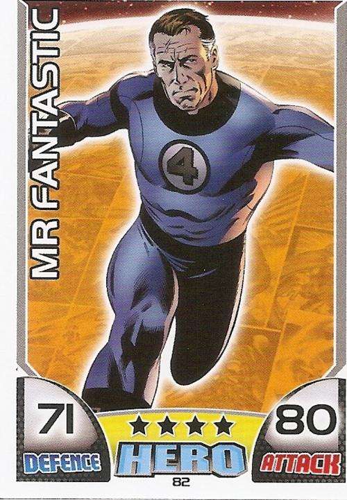HERO ATTAX 2011 - MARVEL UNIVERSE - BASE CARD 82