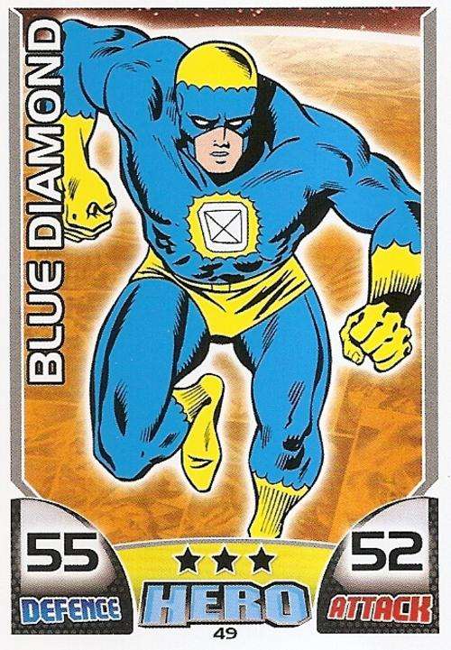 HERO ATTAX 2011 - MARVEL UNIVERSE - BASE CARD 49