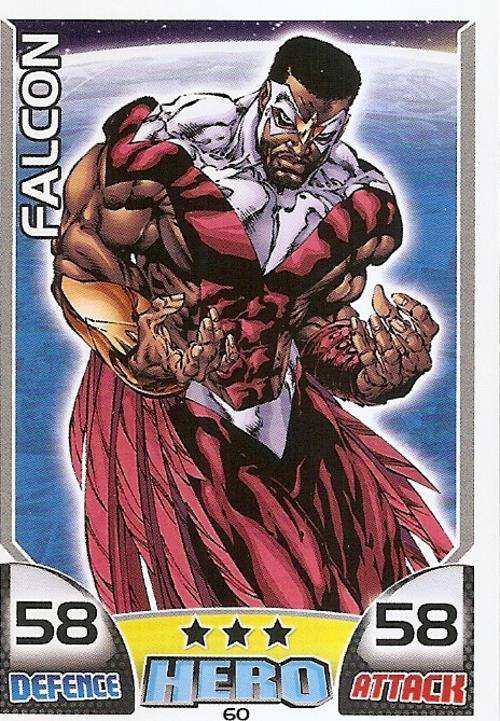HERO ATTAX 2011 - MARVEL UNIVERSE - BASE CARD 60